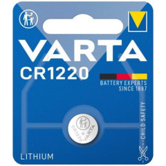 Gombkov batria, CR1220, 1 ks, VARTA