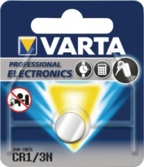 Gombkov batria, 3V, CR1/3N BL1, 1 db, ltium, VARTA "Professional"