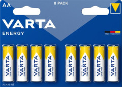 Batria, AA tukov, 8 ks, VARTA "Energy"