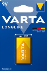 Batria, 9V, 1 ks, VARTA "Longlife"