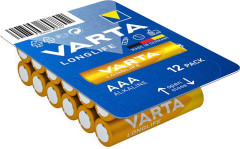 Batria, AAA mikro, 12 ks, VARTA "Longlife"