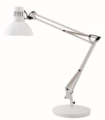 Stolov lampa, 11 W, ALBA "Architect", biela