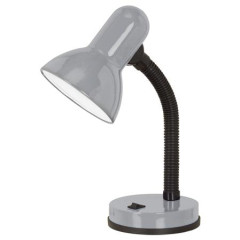 Stolov lampa, 40 W, "Basic", strieborn