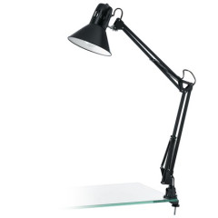 Stolov lampa, 40 W, "Firmo", ierna