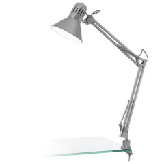 Stolov lampa, 40 W, "Firmo", strieborn