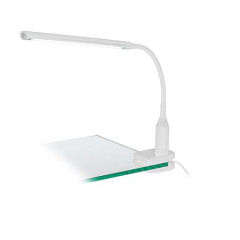 Na stl pripevniten lampa, LED 4,5W, EGLO "Laroa", biela