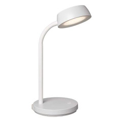 Stolov lampa, LED, MAUL "Abby", biela
