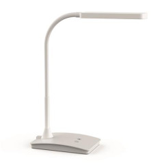 Stolov lampa, LED, nastaviten, MAUL "Pearly colour vario", biela