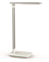 Stolov lampa, LED, nastaviten, USB, MAUL "Jazzy", biela