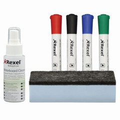 tartovacia sada k bielym tabuliam, NOBO/REXEL "Quartet"