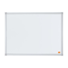 Biela tabua, magnetick, 60x45 cm, hlinkov rm, NOBO "Essentials"
