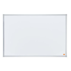 Biela tabua, magnetick, 90x60 cm, hlinkov rm, NOBO "Essentials"