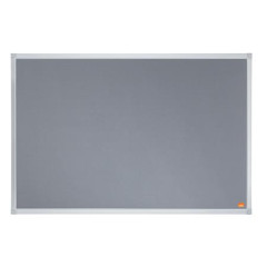 Odkazov tabua, hlinkov rm, 90x60 cm, NOBO "Essentials", siv
