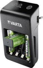 Nabjaka batri, AA/AAA/9V, 4xAA 2100 mAh, LCD obrazovka, VARTA "Plug"