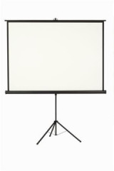 Premietacie pltno, prenosn, 1:1, 180x180 cm, VICTORIA VISUAL