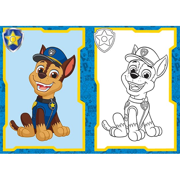 Vymaľovánky A5 JM Paw Patrol