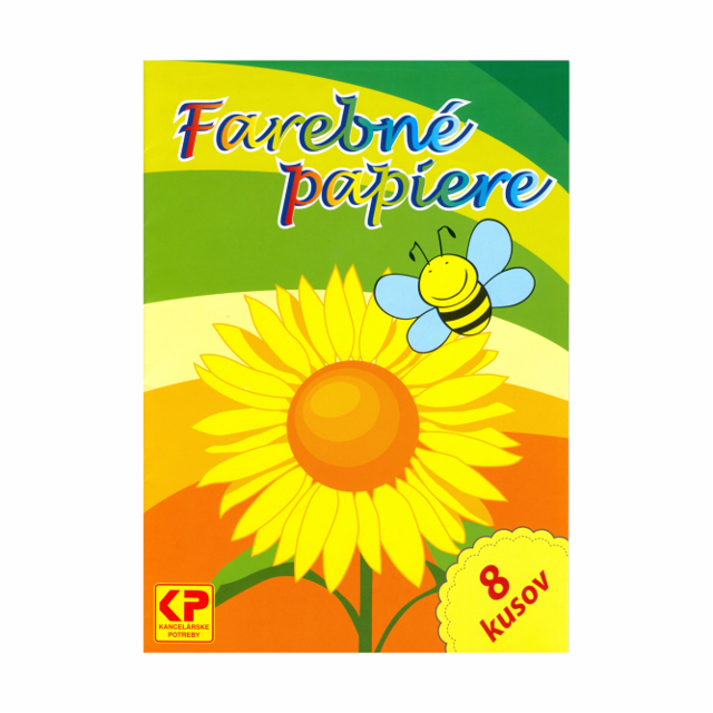 Papier farebný 8 listový