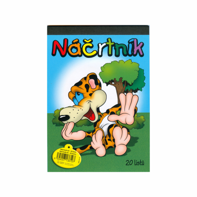 Náčrtník N52 A5 20listov