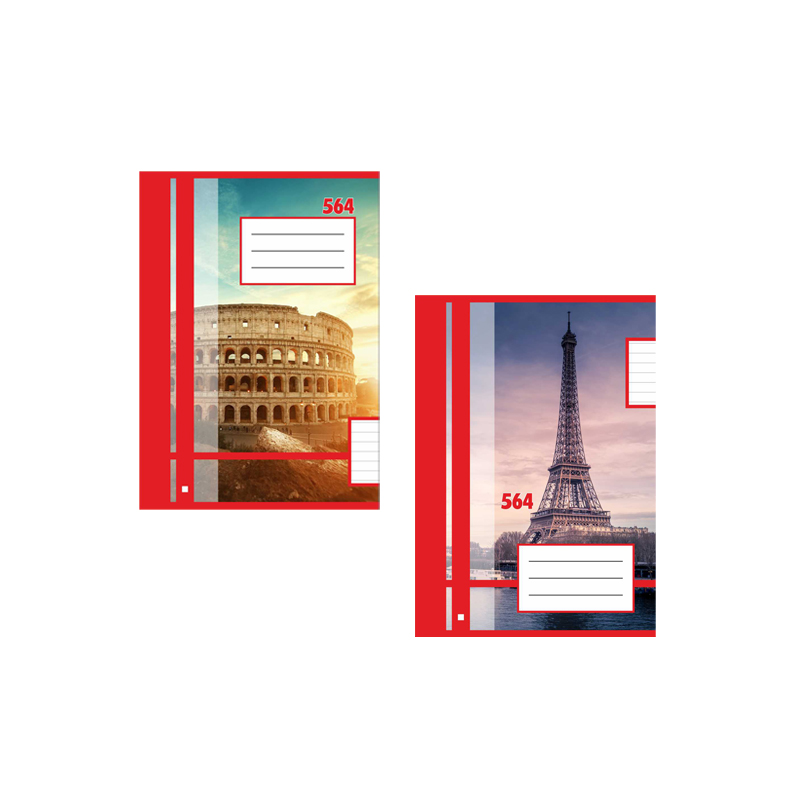 Zošit 564 linajkový 60 listový M