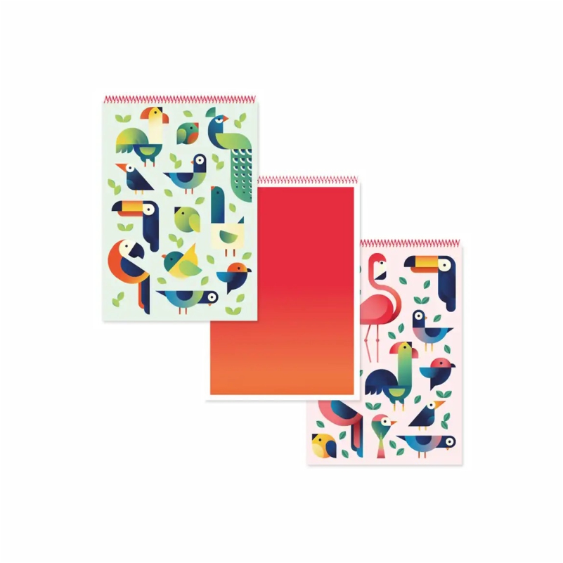 Blok poznámkový A5 s hornou špirálou 50l linajkový