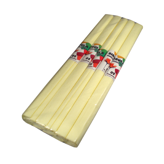 Krepový papier 02 50x200 svetložltý