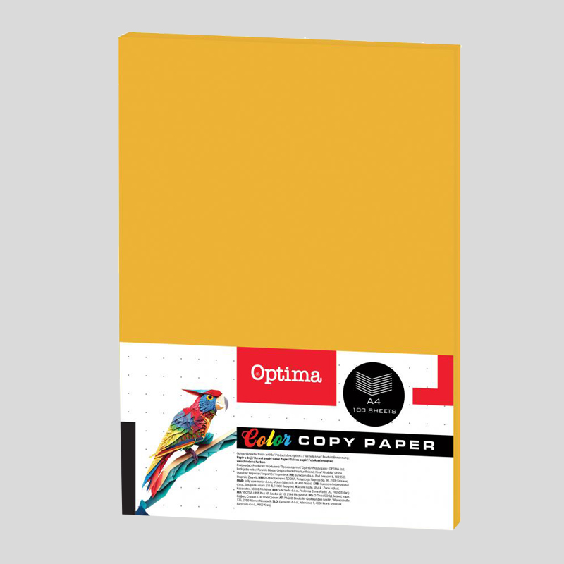 Farebný papier A4 80g 100 listov zlatý