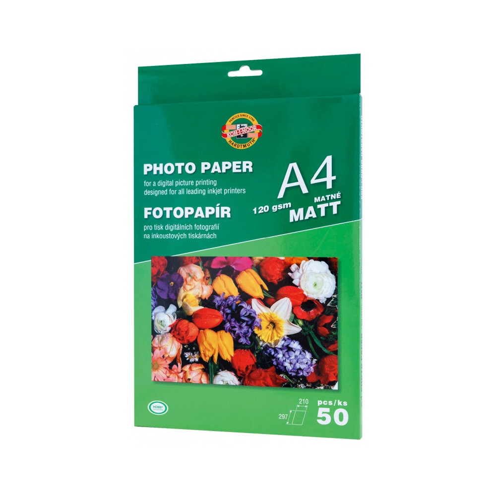 Fotopapier A4 KIN 120g matný/50ks