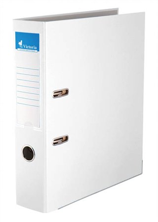 Zakladač pákový VICTORIA 7,5cm biely bez kovania