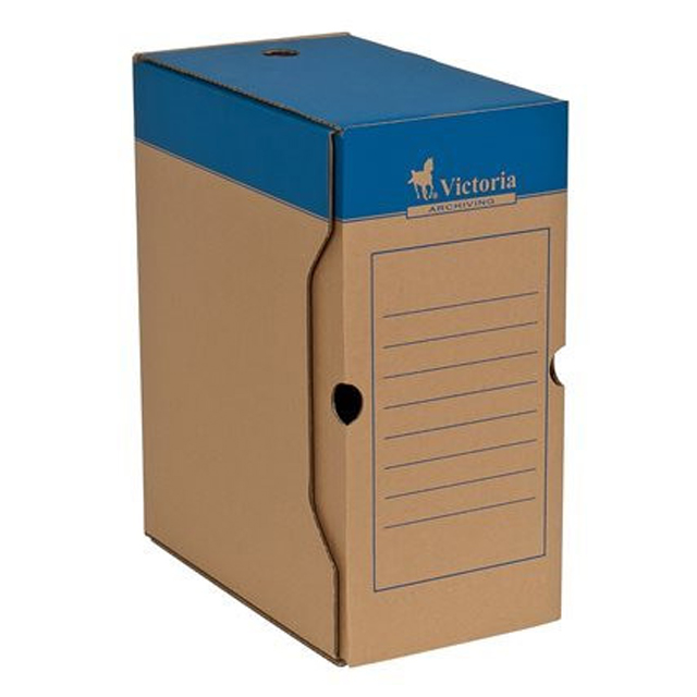 Archívny box A4 VICTORIA 150mm natur