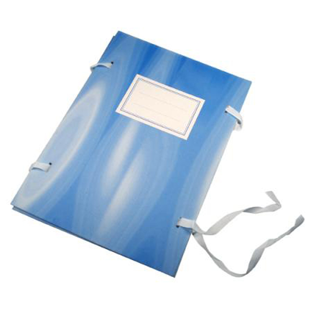 Spisová doska A4 mramor modrá