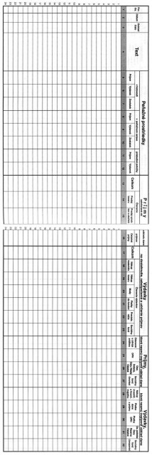 Peňažný denník A4 30 listov