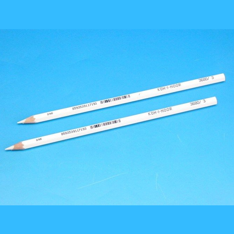 Pastelky 3680 biela školská /1ks