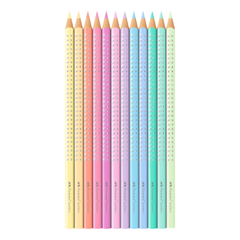 Pastelky Faber Castell Sparkle set/12 plech