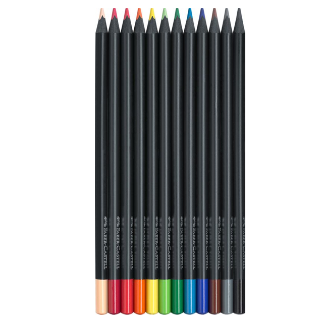 Pastelky Faber Castell Black Edition/12