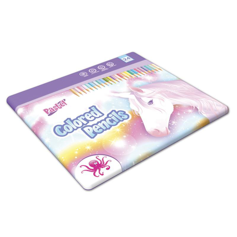 Pastelky OCTOPUS/24 farieb pastel v plechovej krabičke