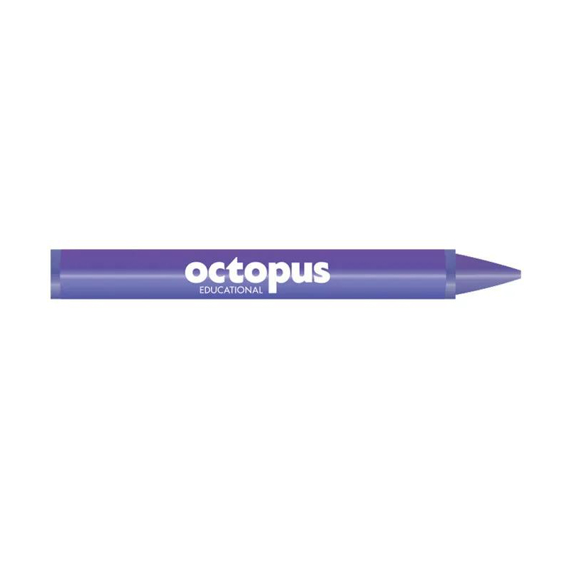 Voskovky trojhranné OCTOPUS/12