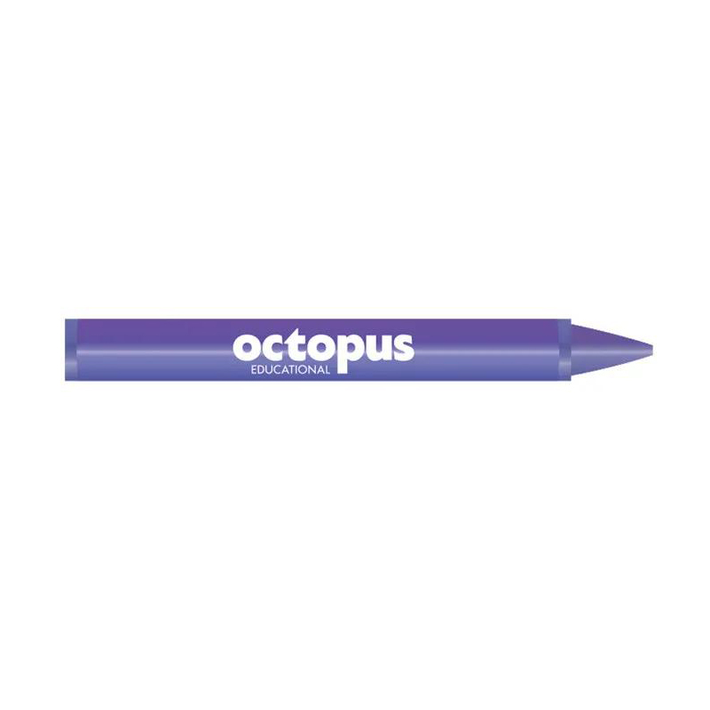 Voskovky trojhranné OCTOPUS/12 JUMBO