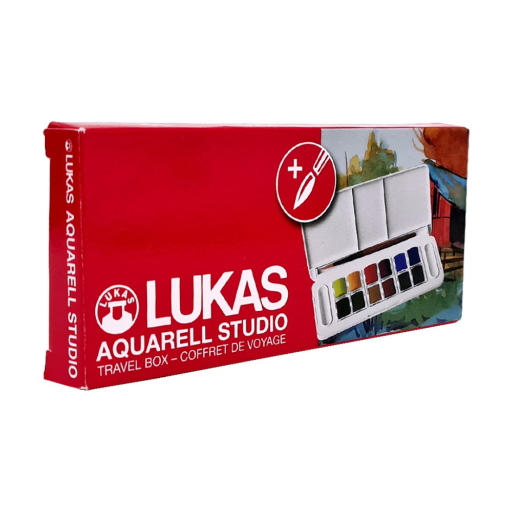 Akvarel farby Lukas Studio 13ks plastový box