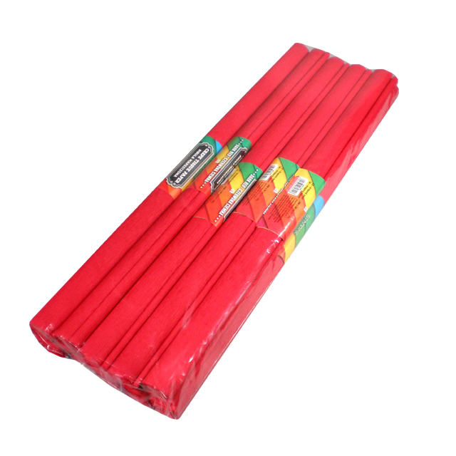 Krepový papier 08 50x200 tmavočervený