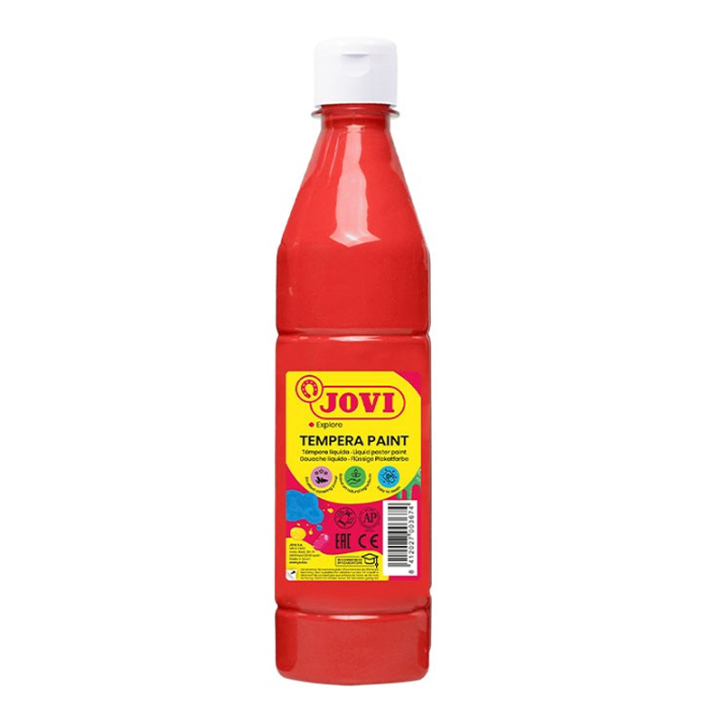 Temperová farba JOVI 500ml červená