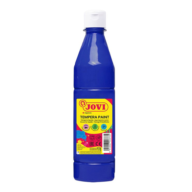 Temperová farba JOVI 500ml tmavo modrá