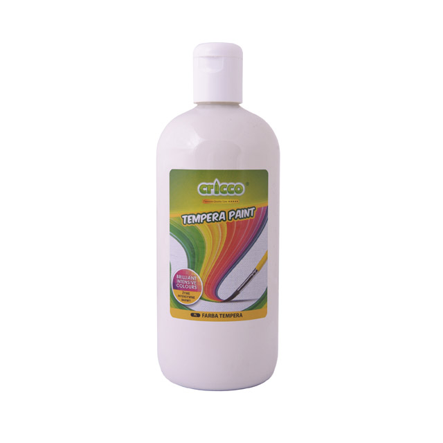 Temperová farba CRICCO 500ml biela