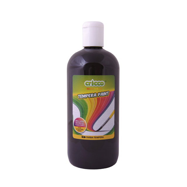 Temperová farba CRICCO 500ml čierna