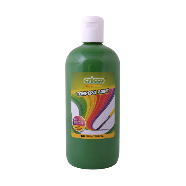 Temperová farba CRICCO 500ml zelená
