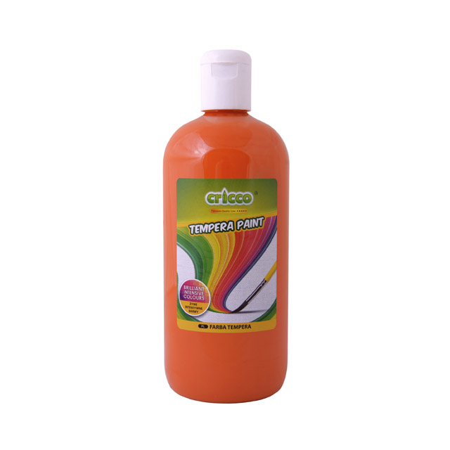 Temperová farba CRICCO 500ml oranžová
