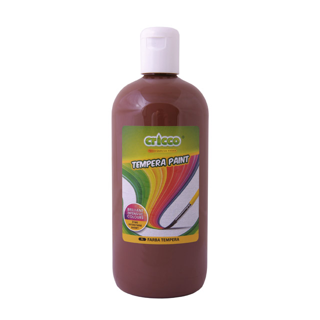Temperová farba CRICCO 500ml hnedá