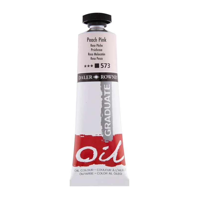 Olejová farba D&R Graduate 38ml, Portrait Pink 573