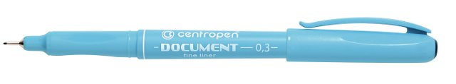 Popisovač dokumentačné Centropen 2631 0,3 čierny