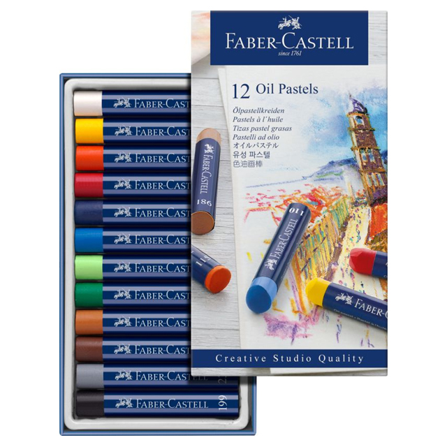 Olejový pastel Gofa 12 farieb
