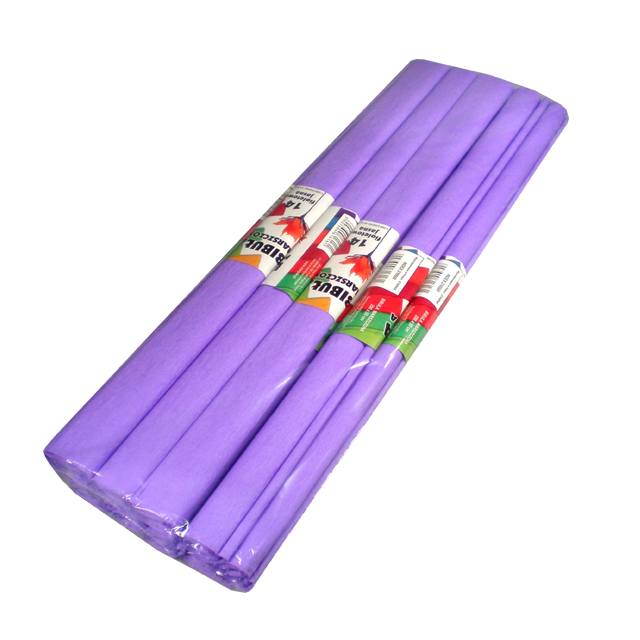 Krepový papier 14 50x200 svetlofialový